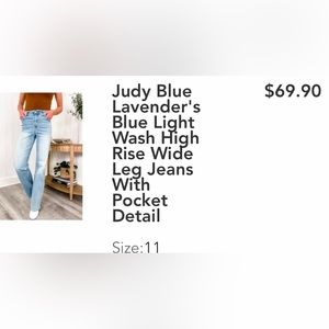 Judy Blue high waisted jeans